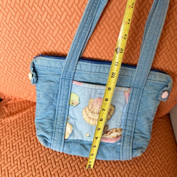 Ladies beach design shoulder bag - Picture 4 of 6